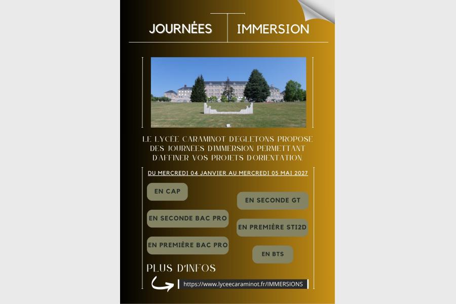 Journée d'Immersion