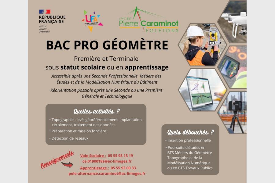 BAC Pro Géomètre